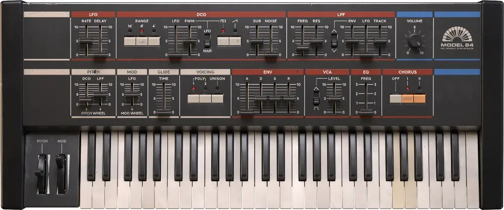 Softube Model 84 Polyphonic Synthesizer